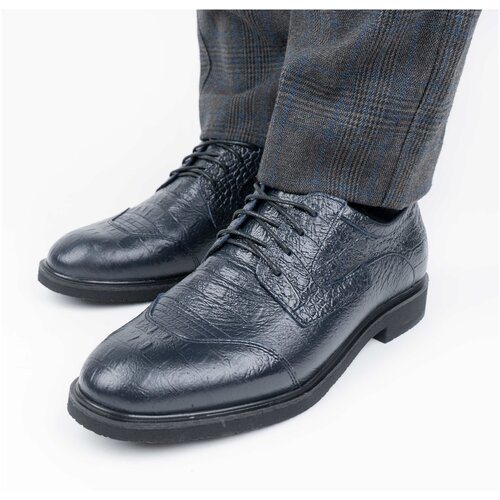 Мужские туфли/мужские кожаные туфли/кожаные туфли. (размер-39) New Dark черного цвета
