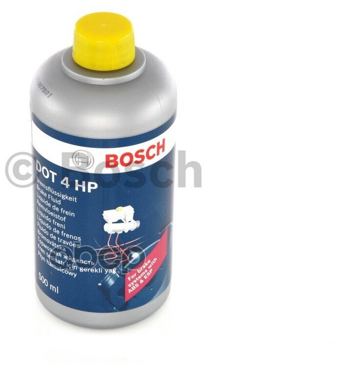 Жидкость Тормозная Dot 4 Hp, 0,5л, Для Авто C Abs И Esp Bosch арт. 1987479112