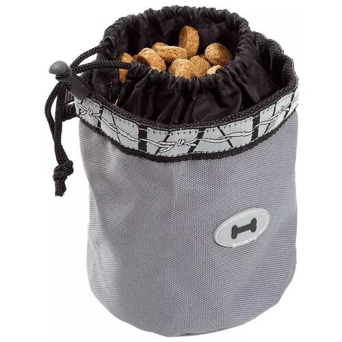 Сумка для корма Ferplast Treats Bag Small grey 1 13 см