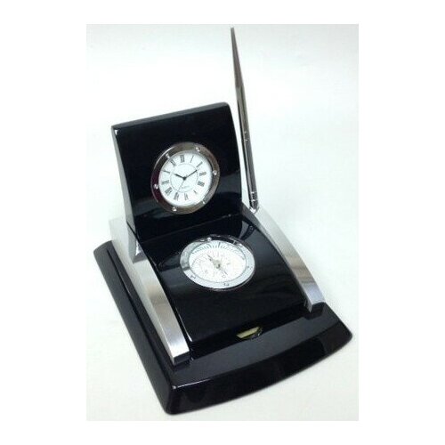 Прибор настольный (часы компас) Размер: 15*18*13 см Идея подарка