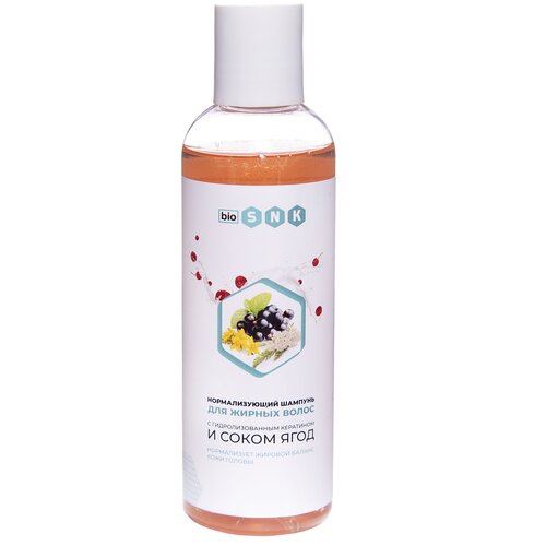 BIO SNK , Нормализующий шампунь для жирных волос, 200 мл