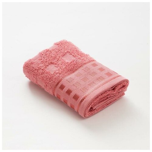 фото Полотенце махровое lovelife "square" 30*60 см, цв. пыльно-розовый,100% хл, 360 гр/м2 5032070