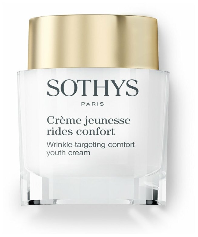 Sothys, Антивозрастной, восстанавливающий крем 30+ для коррекции морщин Wrinkle-targeting comfort youth cream, 50мл.