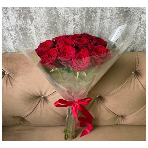 Букет из 11 красных роз ( 50 см)
