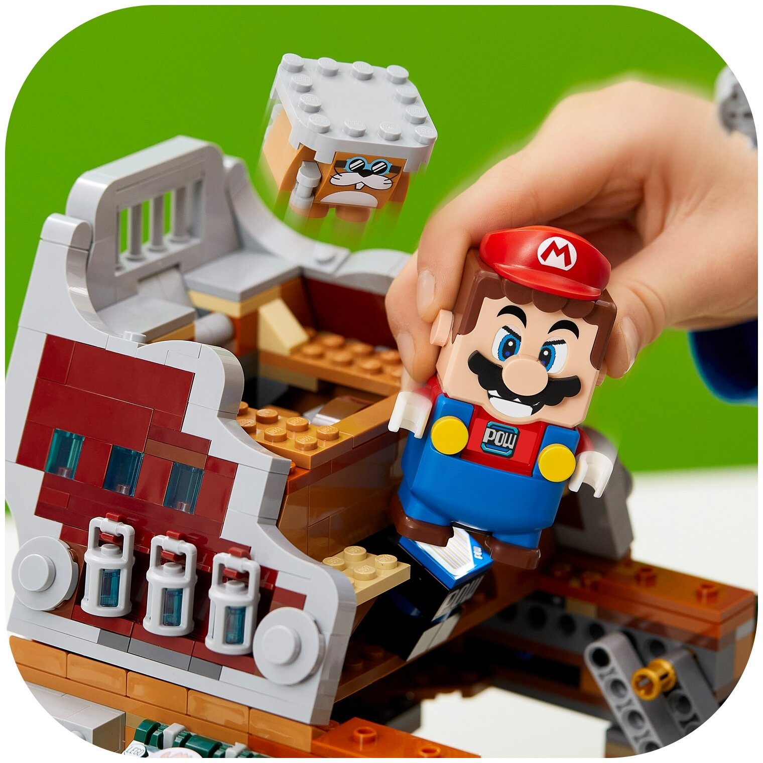 Конструктор LEGO Super Mario Дополнительный набор Летучий корабль Боузера - фото №12