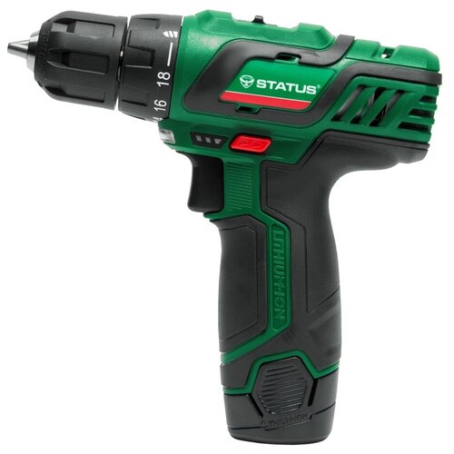 Аккумуляторная дрель-шуруповерт STATUS СТ-12-2 Li 07124602 1338000₽