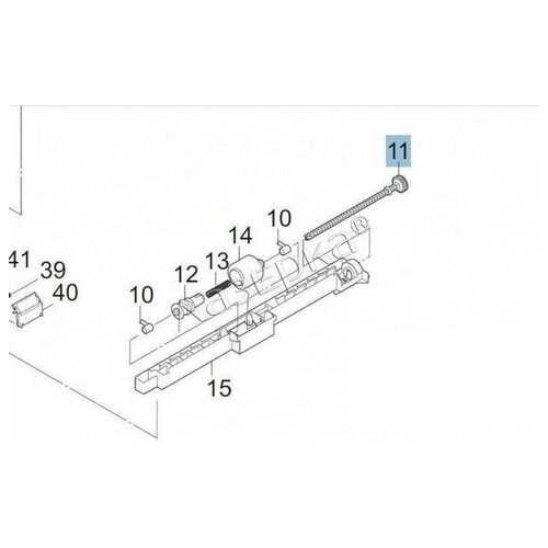 Kyocera 302NG08241 ось узла подачи бумаги (302NG08241) (оригинал)