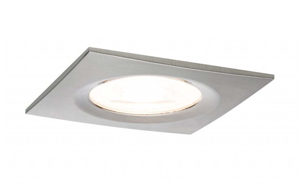 Встраиваемый светильник Prem EBL Nova eckig dim LED 3x_W Eisen g