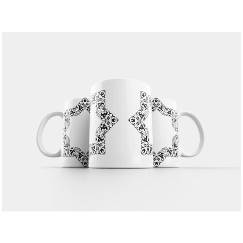 фото Кружка "декоративный, орнаментальный, цветочный" 320 мл lotsprints