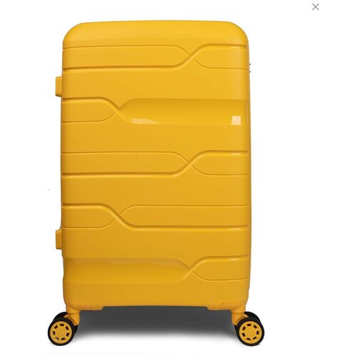 фото Чемодан impresa желтый размер m