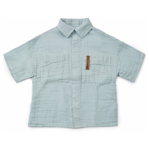 фото 50619, рубашка happy baby детская, пляжная, blue, 80-92