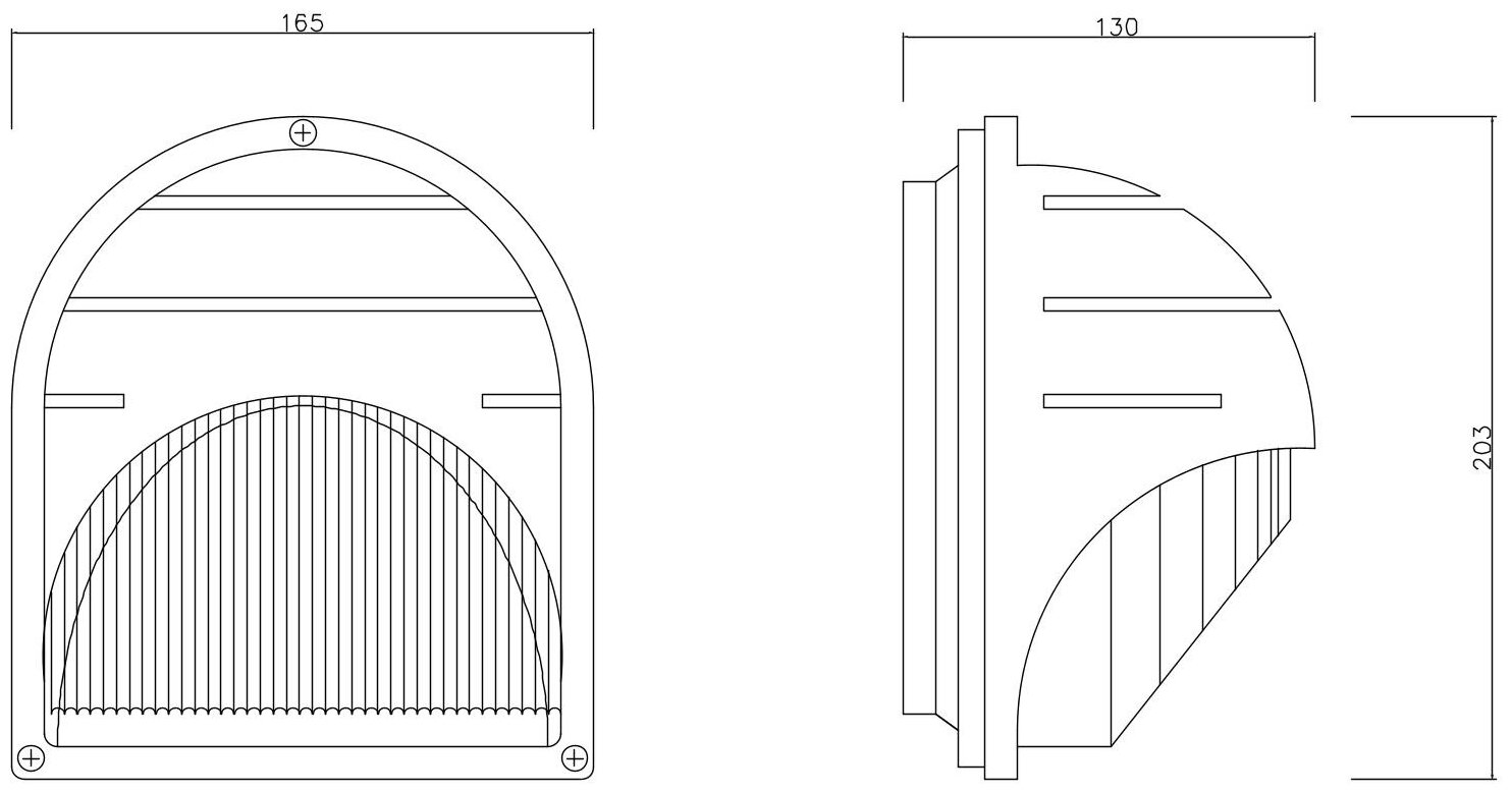 Уличный настенный светильник Arte Lamp Urban A2802AL-1BK - фото №5