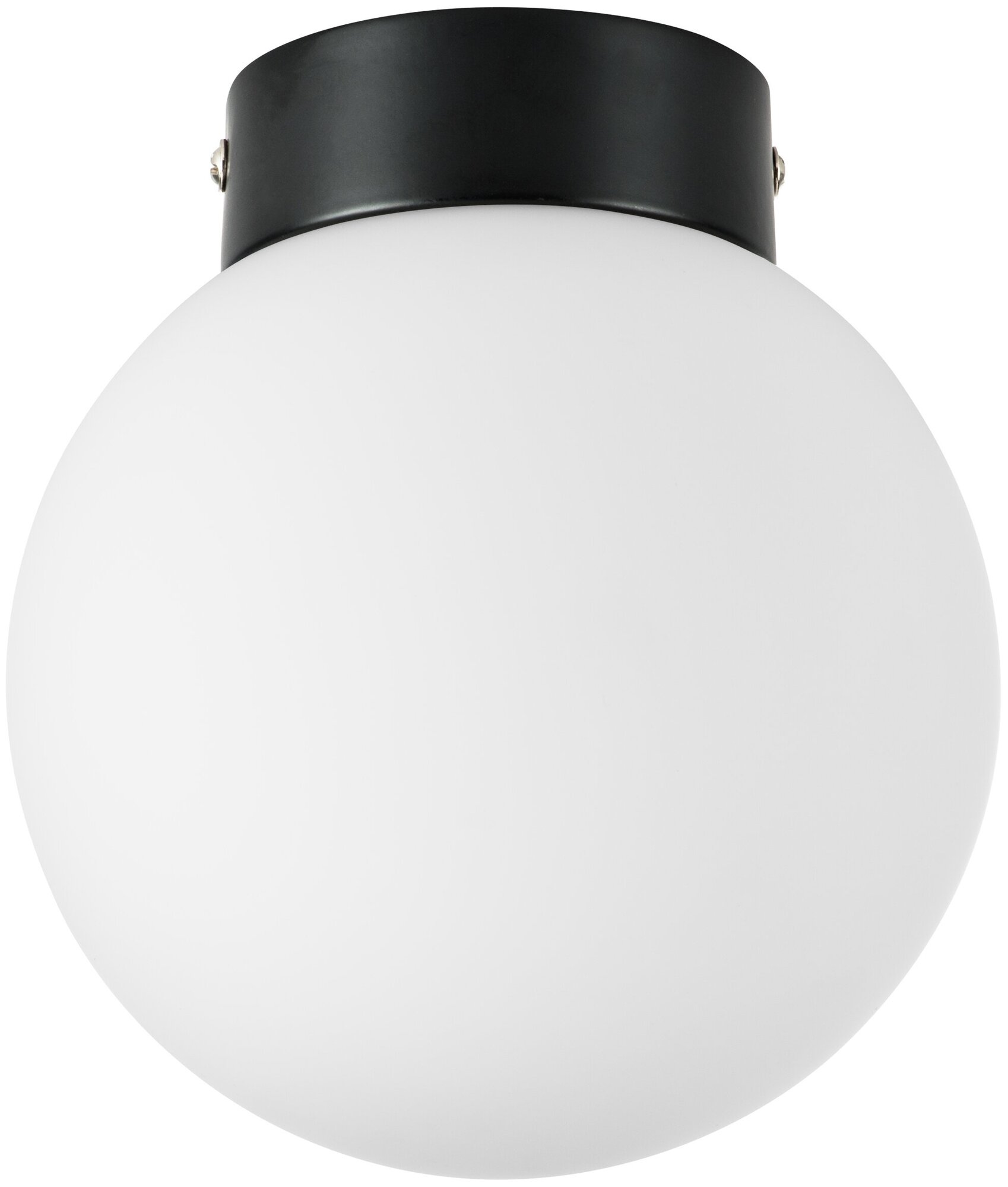 Lightstar 812017 (MX8131-1B-S ) Люстра GLOBO 1х40W E14 matt black/white (в комплекте) - фотография № 1