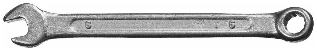 СИБИН 6 мм, Комбинированный гаечный ключ (27089-06) - фотография № 1