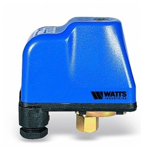 Реле давления Watts 10013340 PA 5MI вкл. 14-выкл. 28бар (раб. диапазон 1-5бар) 1/4"ВР 16А 220В синее