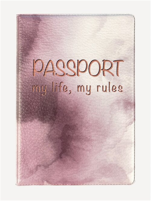 Обложка для паспорта Wonder Me GIFT, бордовый