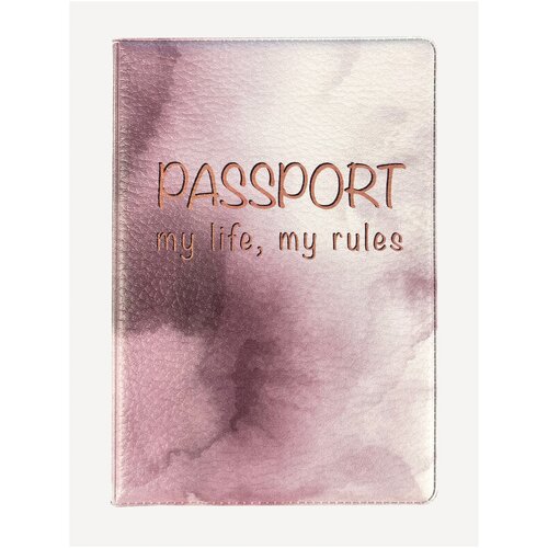 Обложка для паспорта Wonder Me GIFT, бордовый
