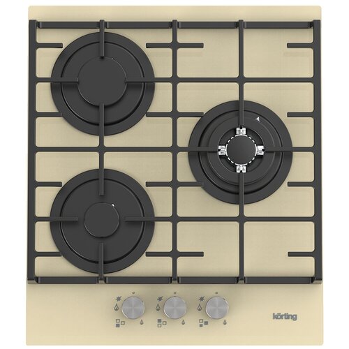 Korting Газовая варочная панель Korting HGG 4825 CTB Бежевый 2539000₽