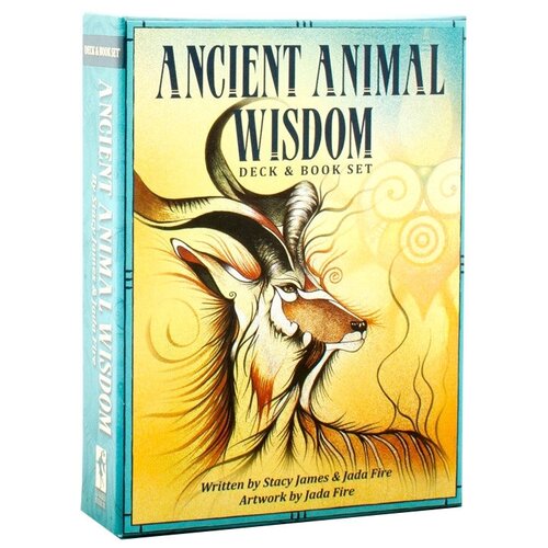 гадальные карты u s games systems таро the golden dawn tarot 78 карт золото 376 Карты Таро: Ancient Animal Wisdom Oracle