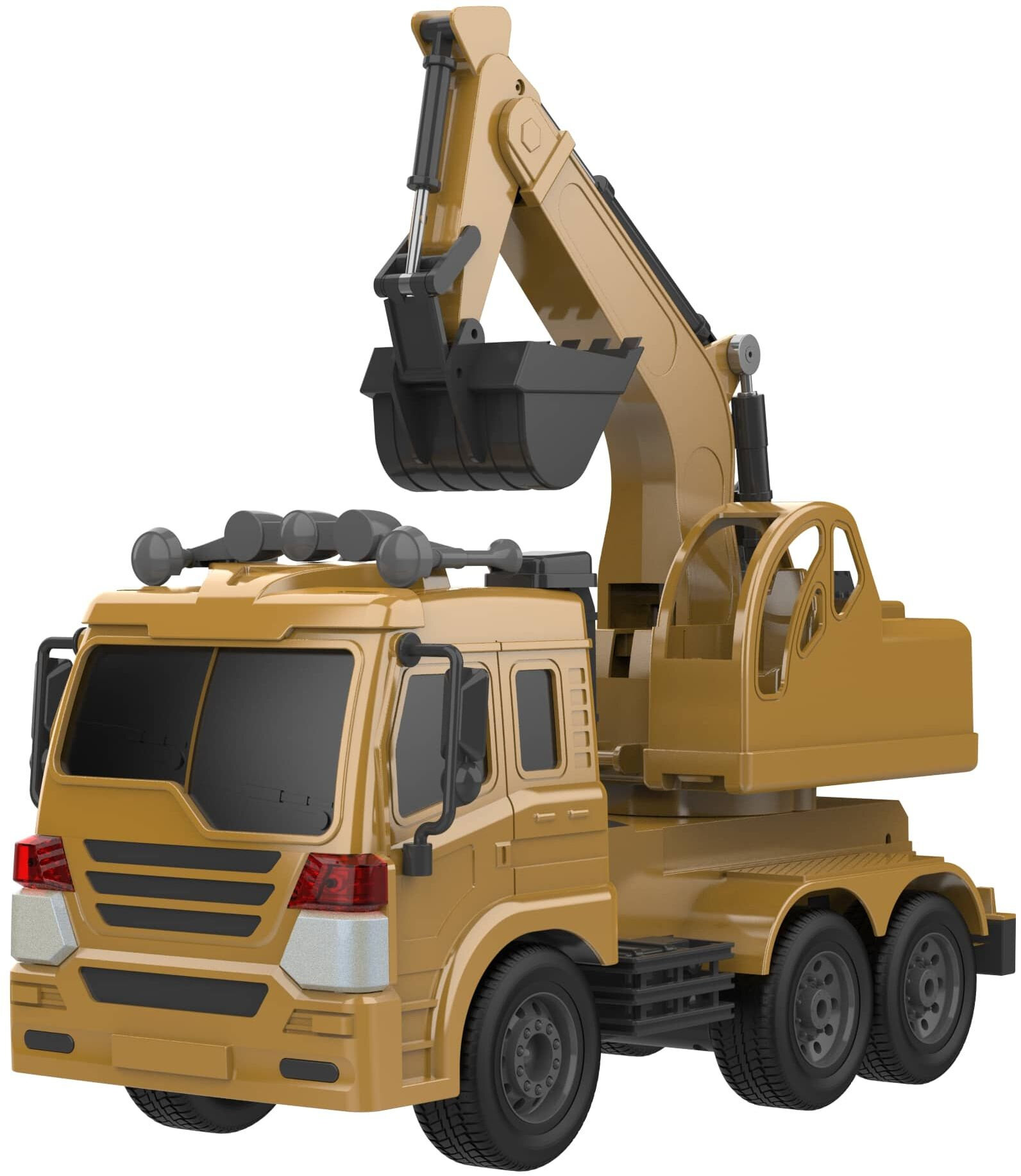 Машина радиоуправляемая Hiper Excavator car желтый/черный (hct-0020)