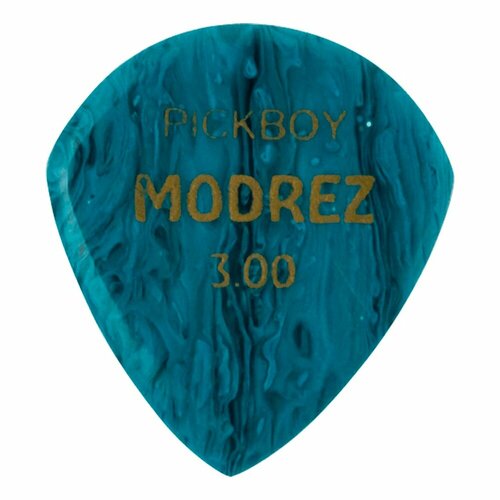 медиатор для гитары pickboy modrez pick pbmdztqp400 разноцветный 4 мм 1 шт Медиатор для гитары Pickboy Modrez Pick PBMDZTQP300, разноцветный, 3 мм, 1 шт