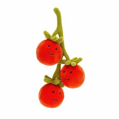 Мягкая игрушка Jellycat Vivacious Vegetable Tomato в виде кисточки помидоров