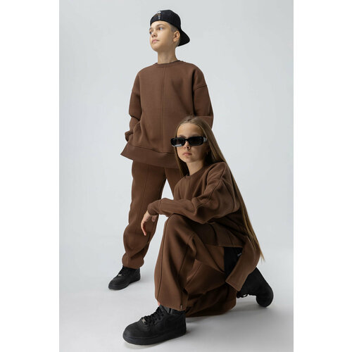 Комплект одежды BODO, размер Костюм BODO, арт. 46-48U, цвет коричневый, размер 146-152, коричневый костюм bodo размер 146 152 коричневый