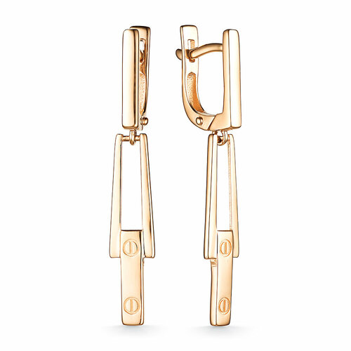 Серьги золото, 585 проба