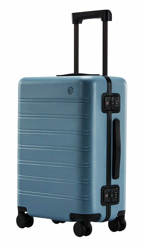 Чемодан NINETYGO Manhattan Frame Luggage, 39 л, размер S, синий