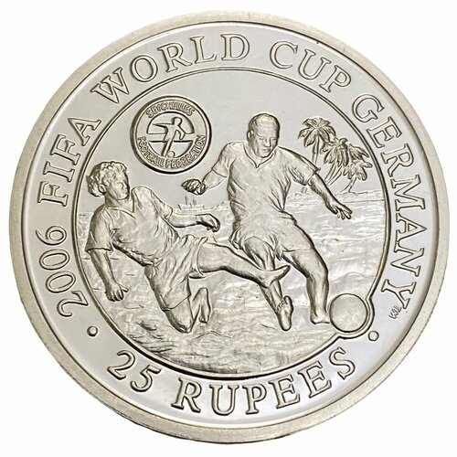 Сейшейльские острова 25 рупий 2006 г. (Чемпионат мира по футболу, Германия)
