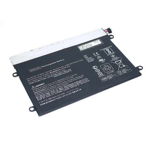 Аккумулятор для ноутбука HP Notebook x2 210 G2 (HSTNN-IB7N) 7.7V 32.5Wh аккумуляторная батарея для ноутбука hp notebook x2 10 p010ca hstnn ib7n 7 4v 4000mah