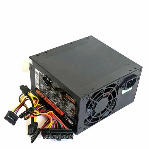 Блок питания Ginzzu SA450 ATX 450Вт 12cm fan 204pin 4Pin 2xSATA 2xIDE 89900₽