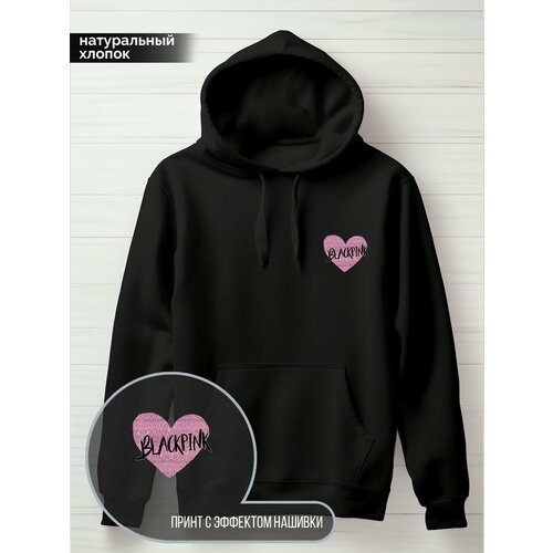 фото Худи hypnotica, размер m, черный