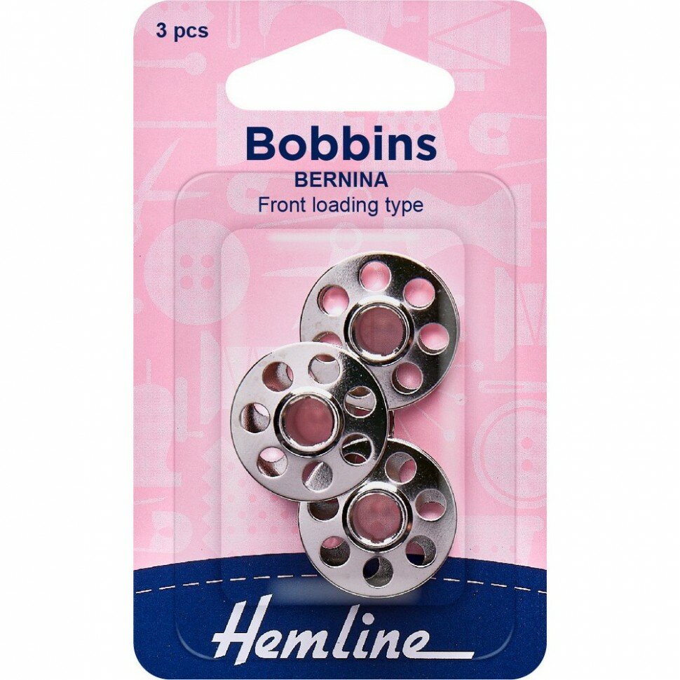 Шпульки для швейных машин марки BERNINA 7 отверстий на корпусе HEMLINE 120.11