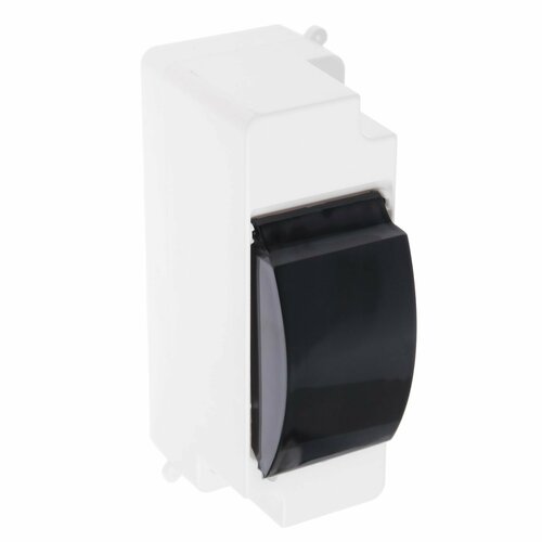 Щит Luazon Lighting ЩРН-П-2 на 2 модуля IP30 с крышкой навесной пластик цвет белый 405₽