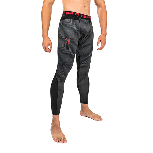 Легинсы Venum, размер XXL, черный компрессионные штаны venum contender 5 0 black red l