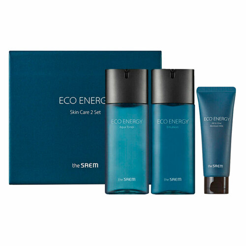 Набор для мужчин The Saem Eco Energy Skin Care 2 Set набор антивозрастной the saem prime retinol skin care 3 set