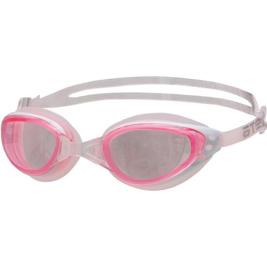 Очки для плавания Atemi B203, оправа розовый/белый