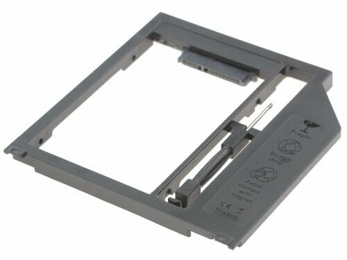 Адаптер оптибей Espada SА95 (optibay, hdd caddy) SATA/miniSATA (SlimSATA) 9,5мм для подключения HDD/SSD 2,5” к ноутбуку Apple вместо DVD — фото 9