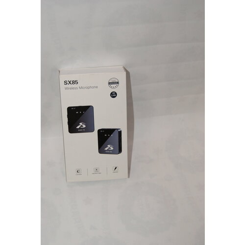 Микрофон петличный беспроводной двойной Wireless Microphone SX 85 480000₽