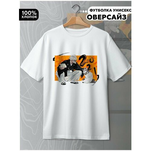 фото Футболка hypnotica, размер l, белый