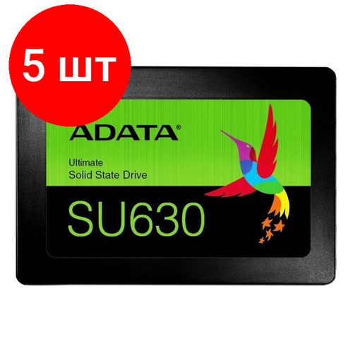 Комплект 5 штук SSD накопитель A-Data Ultimate SU630 25 SATA 240GbASU630SS-240GQ-R 1880800₽