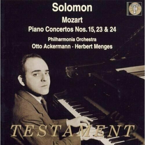 MOZART Piano Concerto No.15 in B flat, K.450 Piano Concerto No.23 in A, K.488 Piano Concerto 24 in C minor, K.491