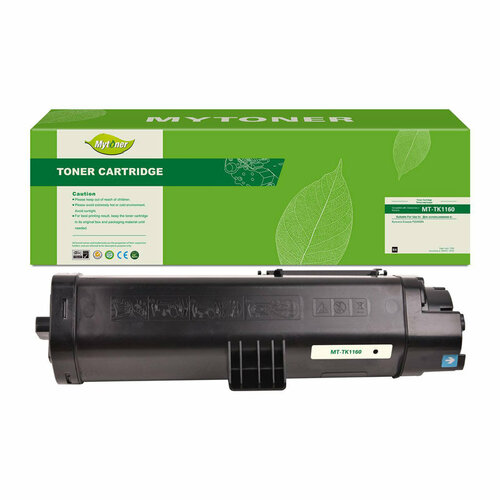 Тонер-картридж MyToner, аналог Kyocera TK-1160 7.2k с чипом (MT-TK1160) {NT-FKTK1160C-SJ} картридж black p2040dn 7 2k cs tk1160 cactus