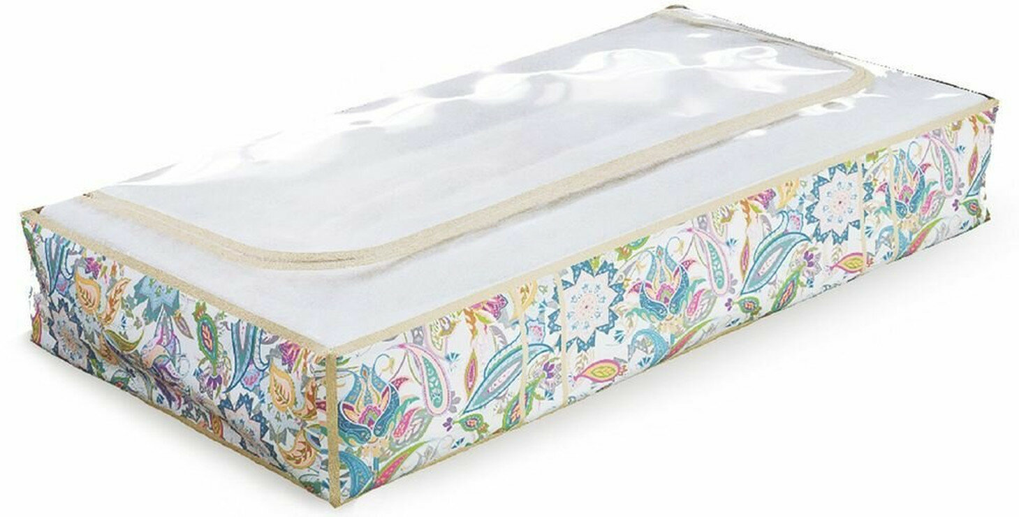 Кофр HAUSMANN Paisley для хранения вещей на молнии 100x50x15 см