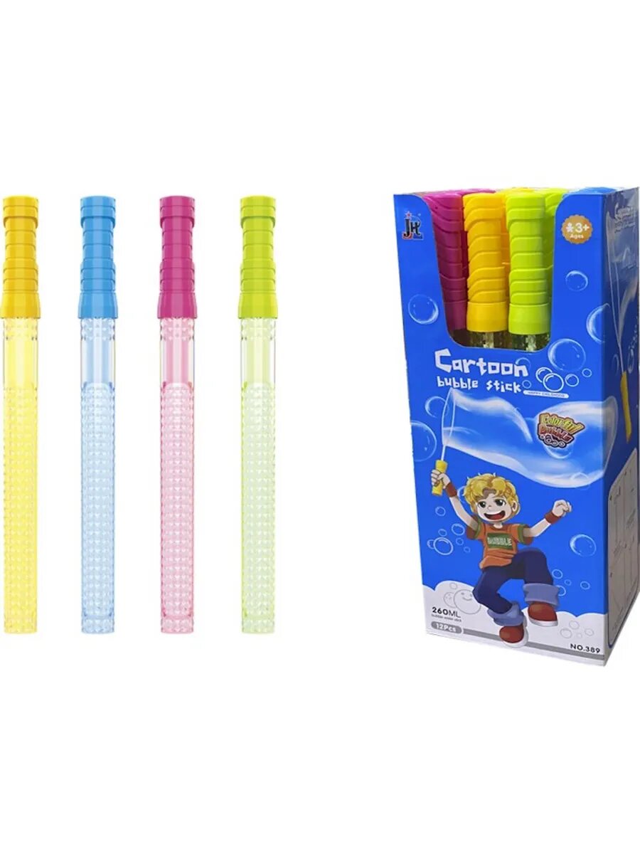 Мыльные пузыри 240 мл в шоу-боксе (495 см. цвет микс) Арт