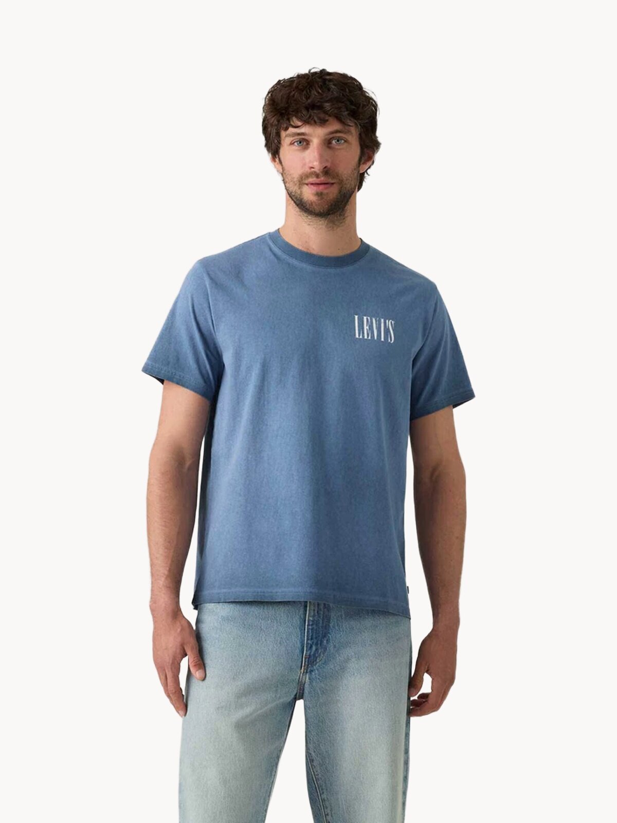 Футболка Levi's, размер 2XL, синий — фото 1