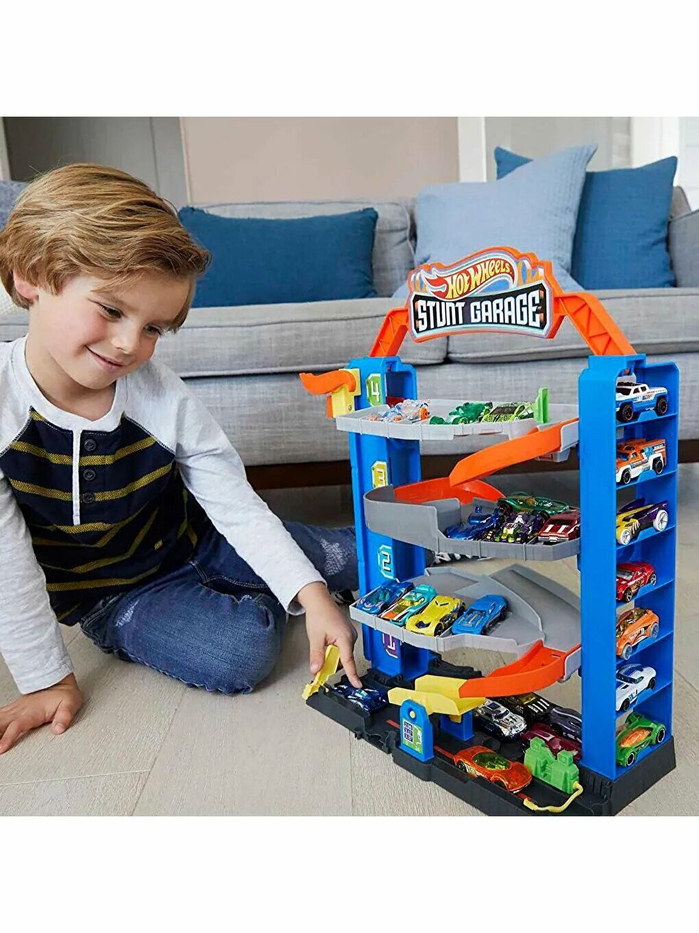 Набор Mattel Hot Wheels City Mega Garage Playset, 0088796192090 — фото 1