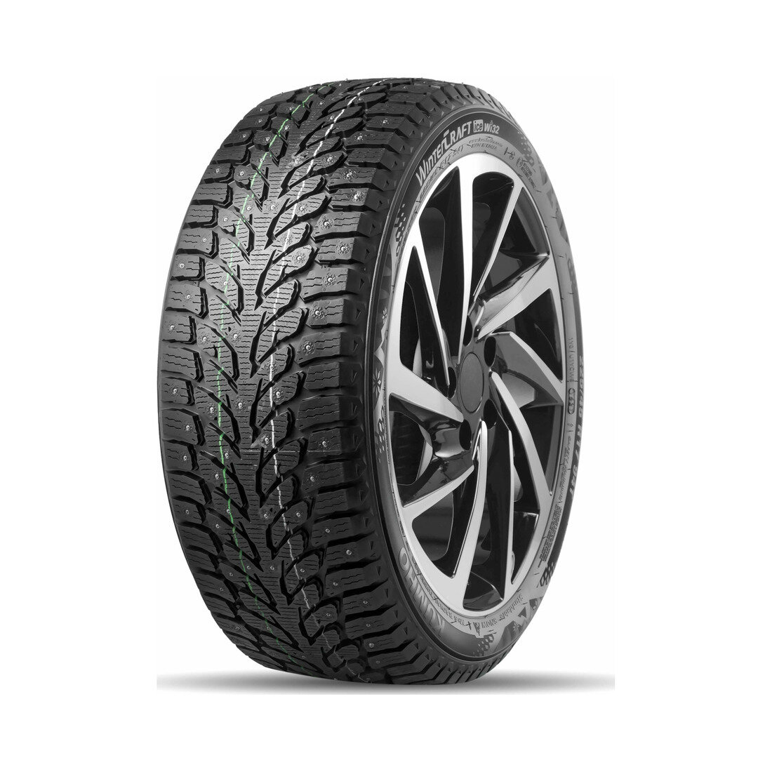 Зимняя шипованная шина Kumho WinterCraft Ice WI32 235/50 R18 101T шип XL