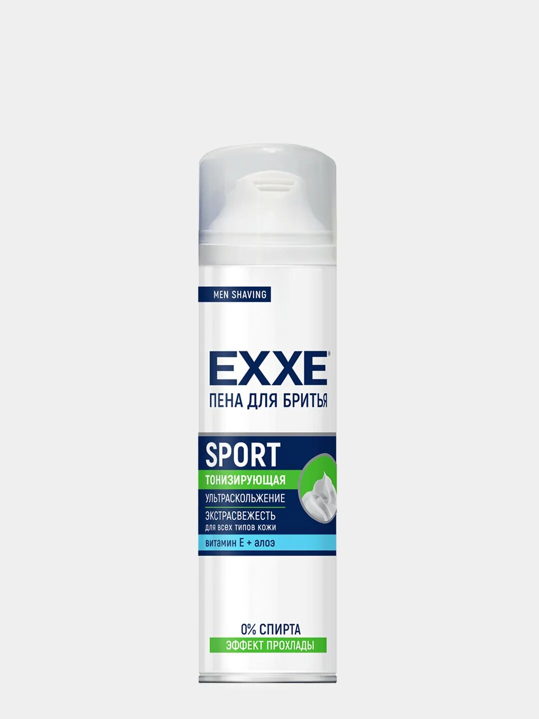 EXXE Пена для бритья SPORT ENERGY (Cool Effect), 200мл